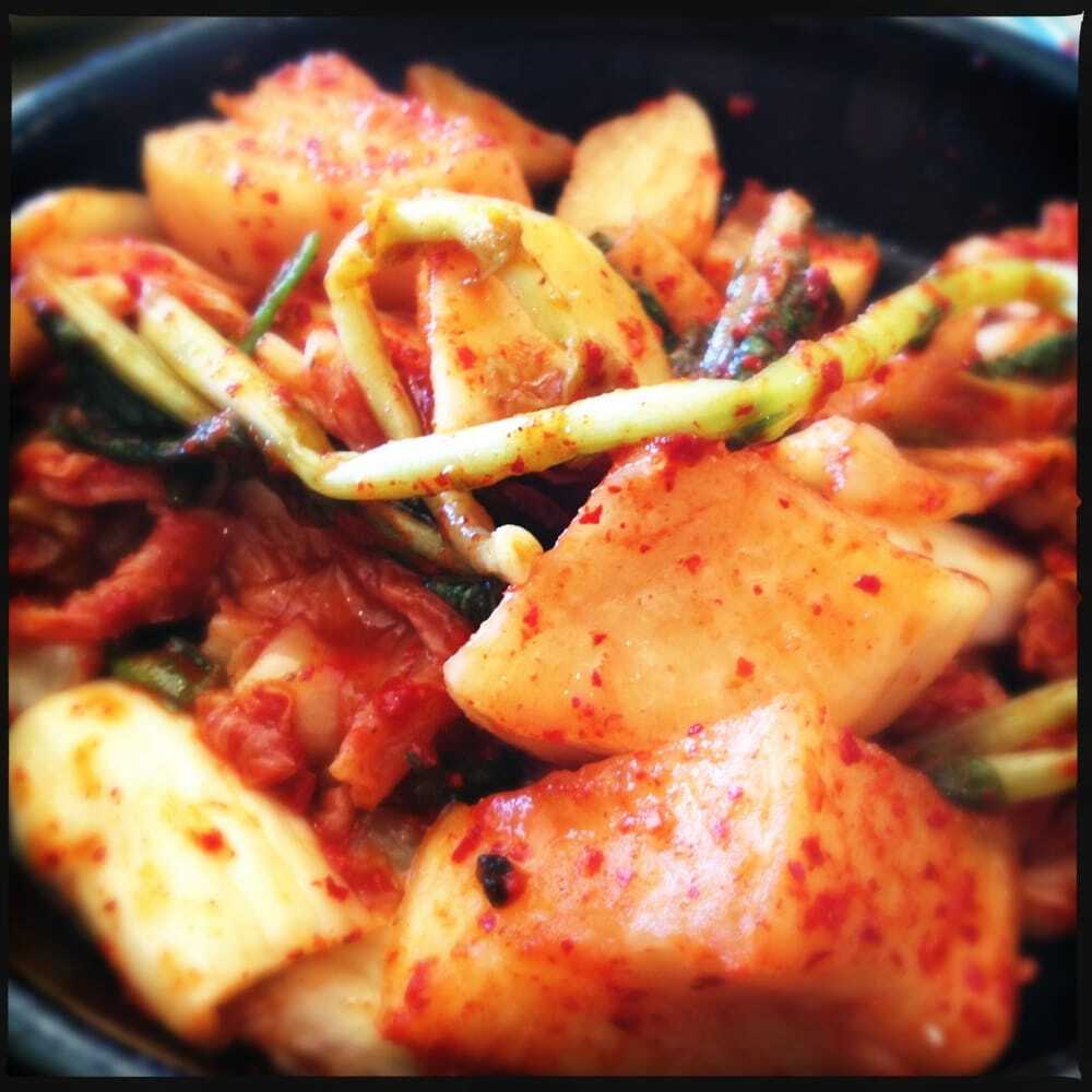Homemade Korean Spicy Radish ("Kkakdugi")